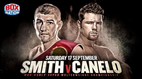 canelo vs smith poster